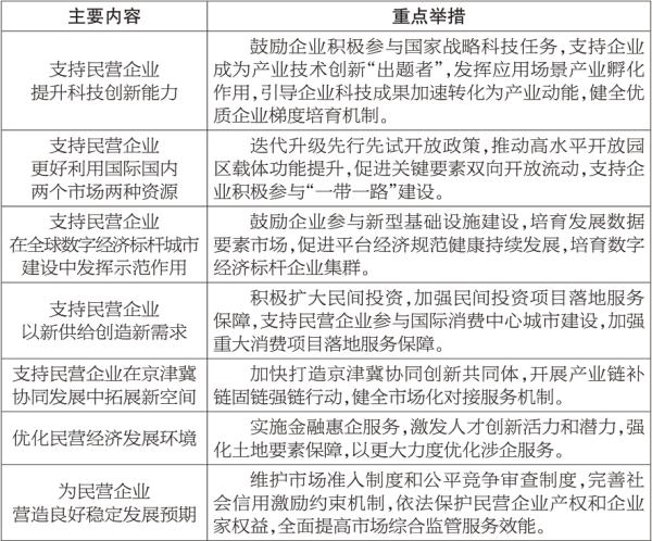 专栏6：促进民营经济发展壮大行动方案